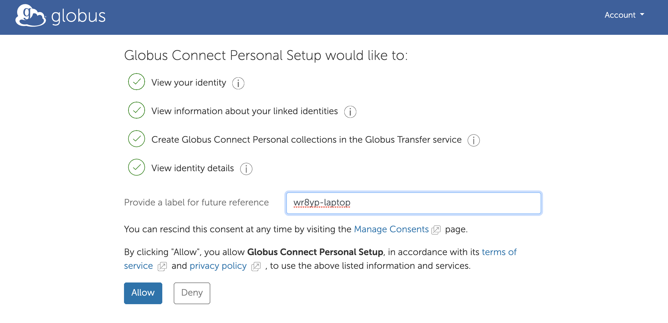 Globus Data Transfer | Computing